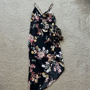 Floral dress size large